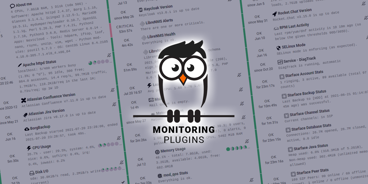 Linuxfabrik Monitoring Plugins teaser